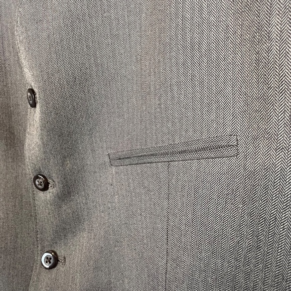 J.Ferrar Men's Soft Brown Vest - Picture 3 of 8